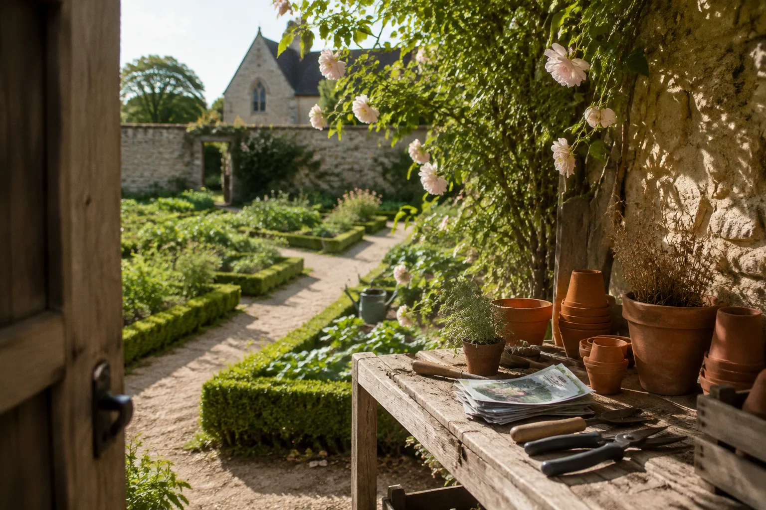 Jardin de curé en gîte : les étapes clés avant de planter